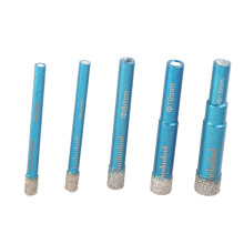 5Pcs Brazing Hole Opener Diamond Brazed Saw Multifunctional Marble Tile Glass Drill Power Tool Accessories