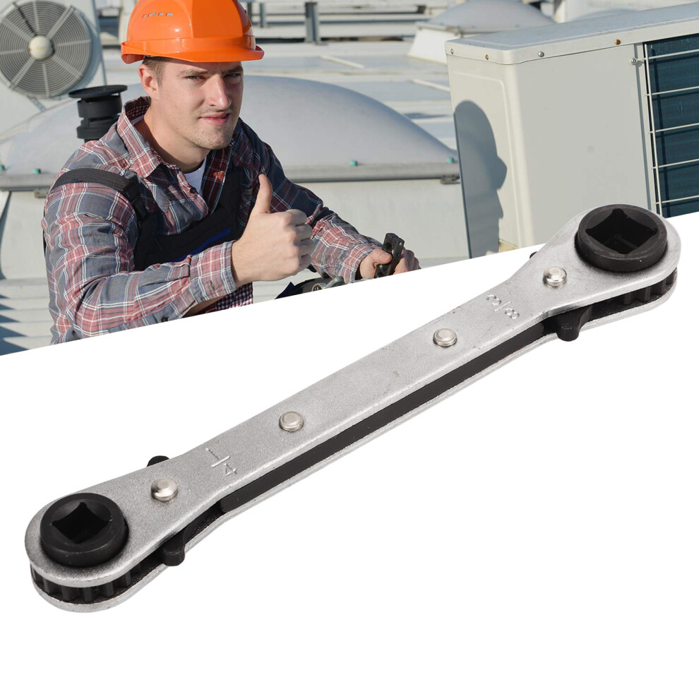 Ratcheting Service Wrench Refrigeration Reliable Wratchet Spanner Tool For Air Conditioning Repair 6921317697711