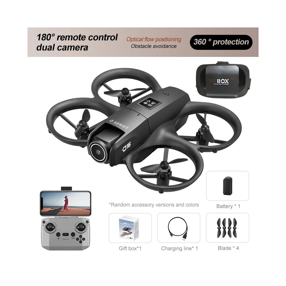 D16 Drone Mini Dual Camera 8K Aerial Hd Profesional Helicopter 73314523