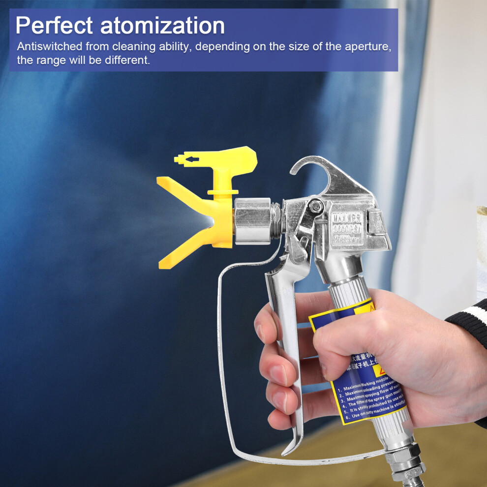 Airless Paint Nozzles Set Reversible Spraying Machine Tips Airless Paint Sprayer Nozzle Kit Airless Sprayer Spraying Machine Accessory 9421317698130