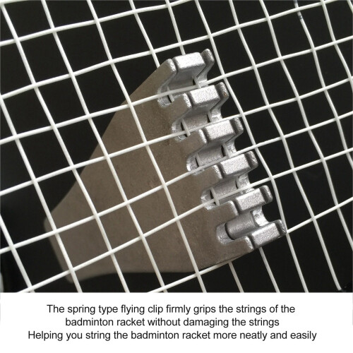 Portable Badminton Stringing Flying Clamp Tennis Racket Stringing Machine Accessory Tool 2