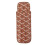Tragbare hellbraune 2-Zigarre Leder-Reiseetui mit Cutter, 6,5 x 18 cm 1