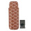 Tragbare hellbraune 2-Zigarre Leder-Reiseetui mit Cutter, 6,5 x 18 cm 3