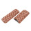 Tragbare hellbraune 2-Zigarre Leder-Reiseetui mit Cutter, 6,5 x 18 cm 14