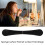 Self Tanning Back Applicator Reusable Back Care Sponge Folding Tanning Back Applicator Black 4