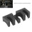 2PCS Badminton Stringing Racquet Load Spreader Embedded High Pounds Racket Load Adapter Protector Stringing Tool Black 4