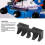 2PCS Badminton Stringing Racquet Load Spreader Embedded High Pounds Racket Load Adapter Protector Stringing Tool Black 5