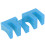 2PCS Badminton Stringing Racquet Load Spreader Embedded High Pounds Racket Load Adapter Protector Stringing Tool Blue 16