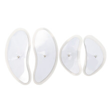 TENS Unit Electrode Pads Latex Free Reusable Self Adhesive TENS Massager Patches for Face