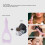 Eyeliner Stencils Wing Tips Multifunction Silicone Reusable Eyeshadow Mascara Shield Applicator Guard for Makeup Tool 6
