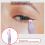Eyeliner Stencils Wing Tips Multifunction Silicone Reusable Eyeshadow Mascara Shield Applicator Guard for Makeup Tool 3