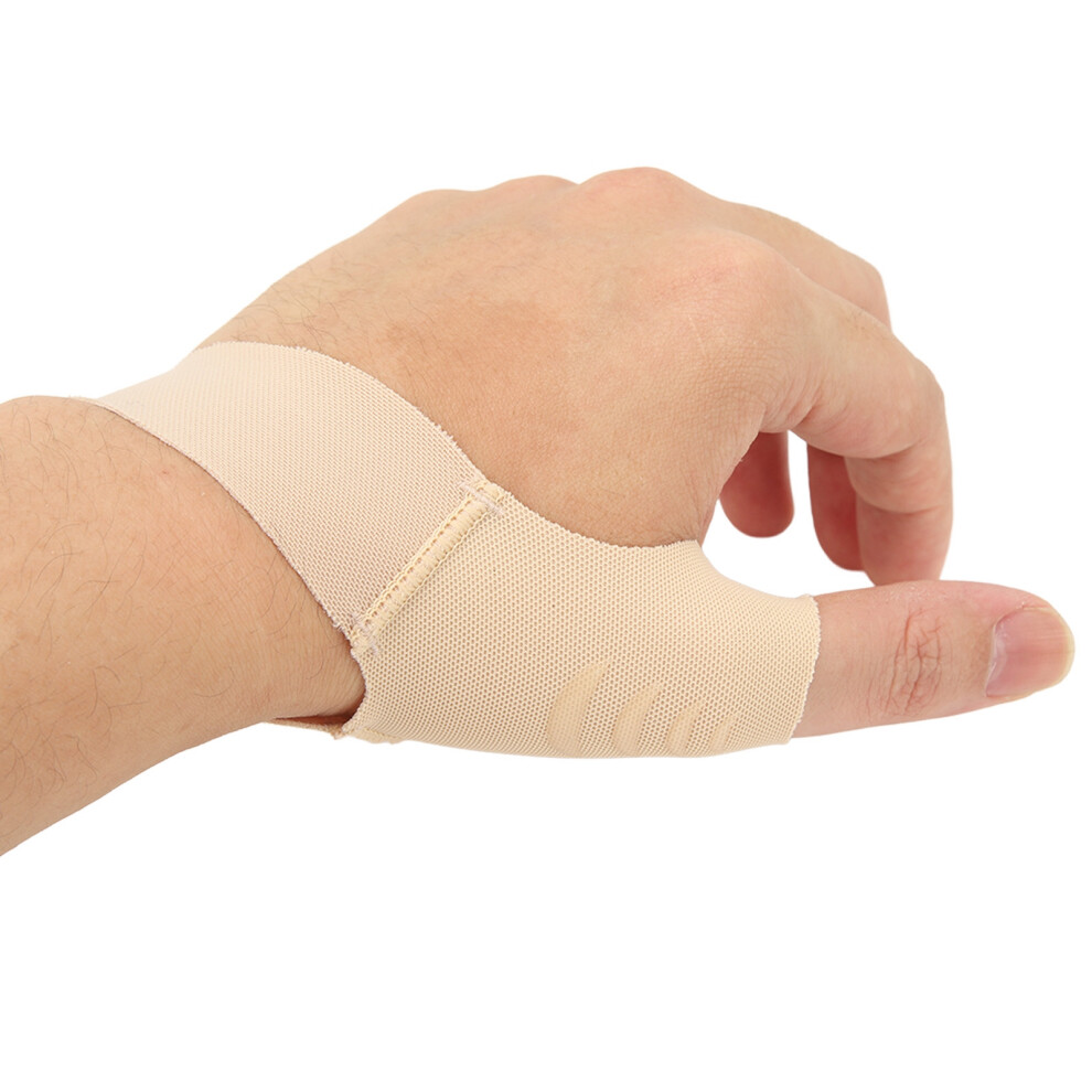 Wrist Thumb Support Brace Soft Breathable Thumb Sleeve Protector for Daily Sports Skin Color