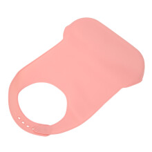 Wasserdichte Silikon-Adult-Latz Rosa, Wiederverwendbarer Schutz vor Nahrung und Medikamenten