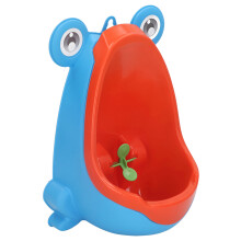 Kindertoilettenbrille für Jungen Wandmontage Kunststoff Zieltrainer Kleinkind Blau