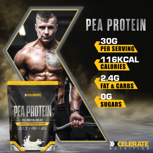 XCelerate Nutrition Pea Protein 1kg Strawberry 2