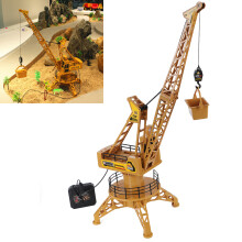 Electric Engineering Heavy Truck Light Music Wired Remote Control Lifting Engineering Heavy Truck Toy for Children
