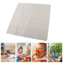 Highchair Floor Mat Slip Resistant Waterproof Multifunctional Baby Crawling Playmat for Infant Toddler SMT105-EF590