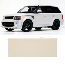 Sunvisor Mirror Cover Heat Resistant Vanity Mirror Frame Replacement for RANGE ROVER SPORT 2010‑2013 Beige LR063681