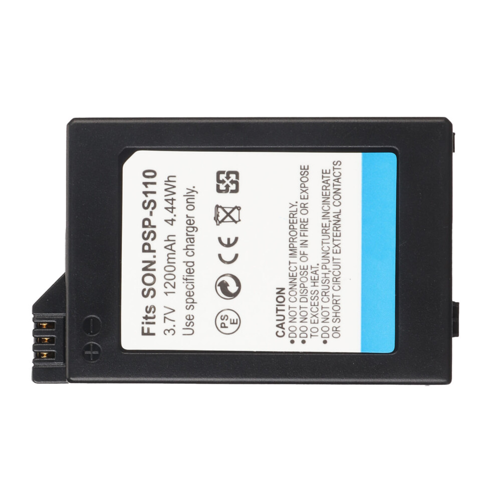 For Psp S110 Game Console Replacement Battery 1200Mah Lithium Ion Battery For 3000 2000 2001 2006 3001 5031317709954