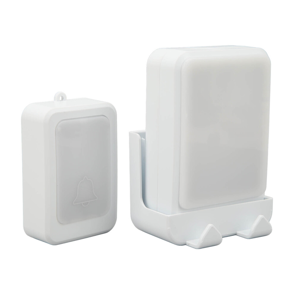 Cordless Doorbell Led Color Battery Powered Deaf Mute Services Caller For The Elderly Doorbell Operating Kit For Home 3221317710780