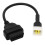 OBD2 Diagnostic Cable 6pin to 16pin OBD Code Reader Scanner Adapter Connection Cable Replacement for BENELLI TNT 135 25 300 for DELPHI 13