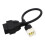 OBD2 Diagnostic Cable 6pin to 16pin OBD Code Reader Scanner Adapter Connection Cable Replacement for BENELLI TNT 135 25 300 for DELPHI 16
