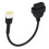 OBD2 Diagnostic Cable 6pin to 16pin OBD Code Reader Scanner Adapter Connection Cable Replacement for BENELLI TNT 135 25 300 for DELPHI 11