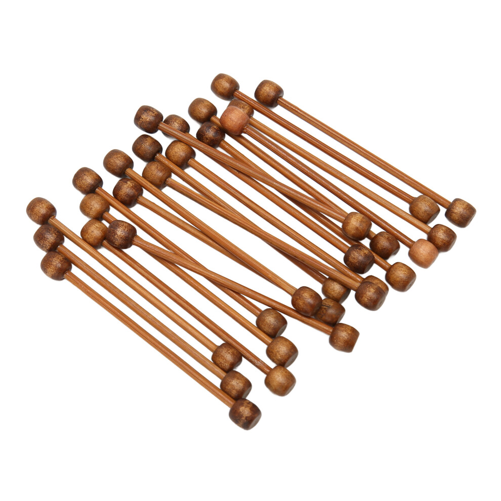 20pcs Mini Wood Tapestry Hanging Rods DIY Handcraft Polished Mini Tapestry Pole Wooden Sticks for Crafts