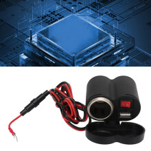 Universell wasserdichter Motorrad-USB-Zigarettenanzünder-Steckdose 12V-45V 55x30x46mm