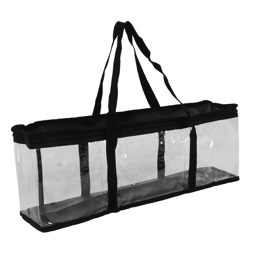 Pvc Tool Storage Bag Transparent Zippered Dustproof Large Capacity Tool Organizer For Maintenance 61 X 15 X 21Cm 7901317722964