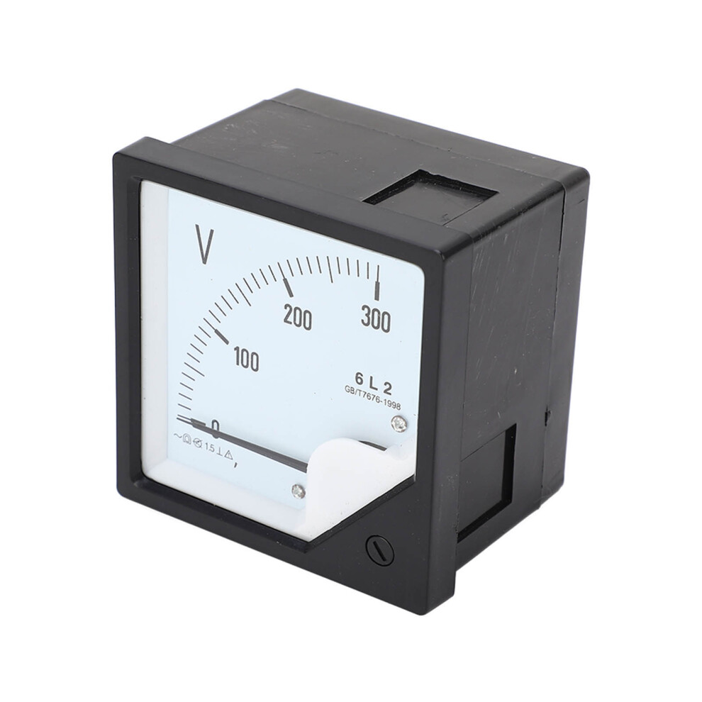 Analog Panel Voltage Gauge 0 To 300V Level 2.5 Accuracy Pointer Voltmeter For Generator Power Equipment 7891317725310