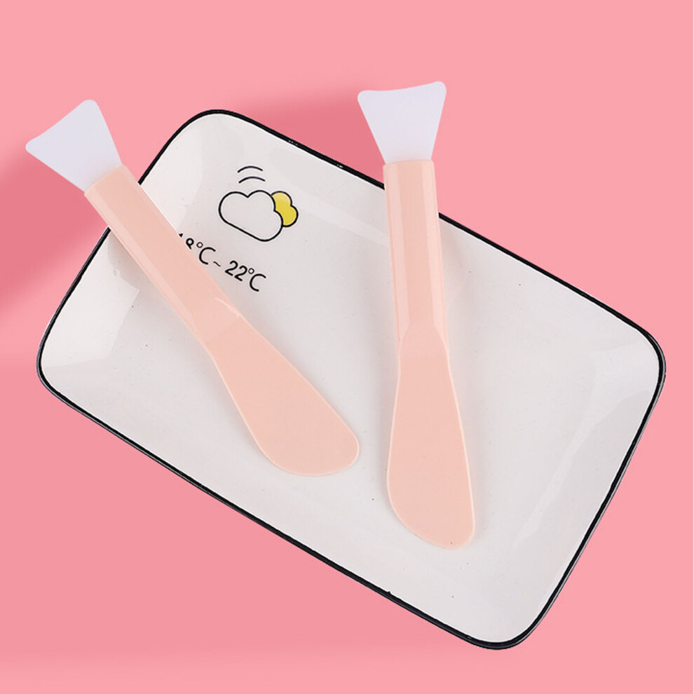 5pcs Mask Brush Double Head Silicone Facial Mask Applicator for Body Lotion DIY Make Up