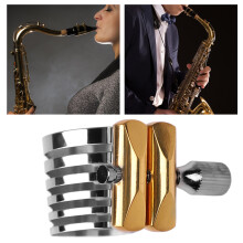 Saxophone Ligature Stainless Steel Sax Mouthpiece Ligature Replacement for DIY Maintenance Tenor