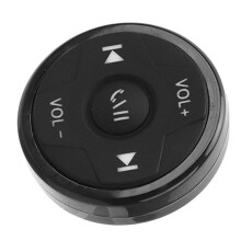 Bluetooth Remote Control Kit Easy Pairing for IOS for Android Media Button Remote for Bike Motorbike Steering Wheel