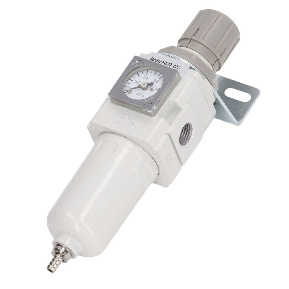 Air Filter Pressure Regulator G1/4 Compressor Pipe Fittings Tools Accessories With Bracket 9431317732048