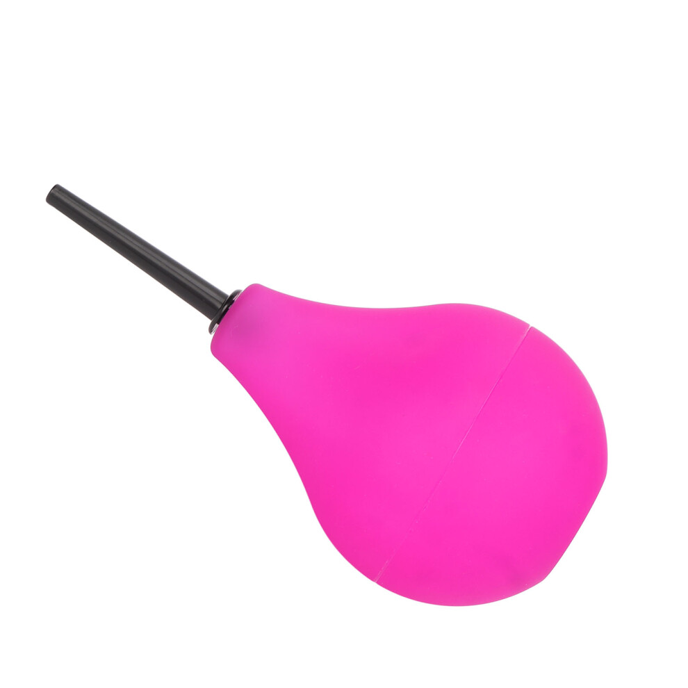 Purple Silicone Enema Bulb Professional Soft Flexible Anal Cleaning Douche For Men Women 224Ml