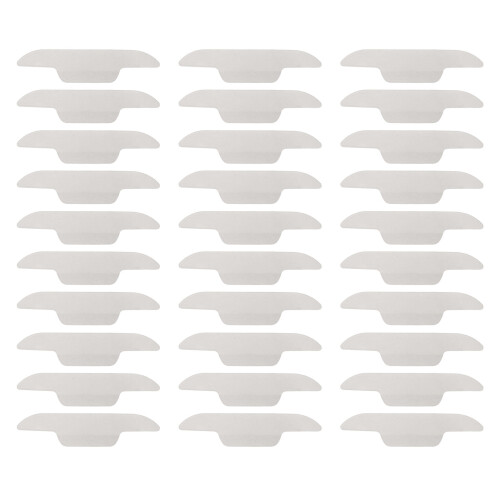 30pcs Collar Protector Sweat Pad Disposable Soft Breathable Self Adhesive Collar Sweat Pad 1