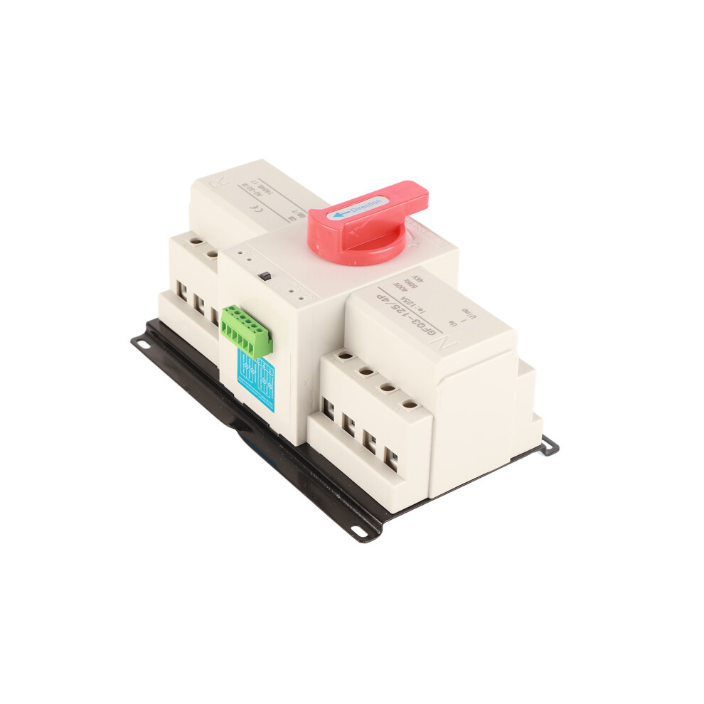 Dual Power Automatic Transfer Switch 4P 125A Cb Level Mini Generator Changeover Switch With Indicator Ac400v 9441317734898