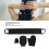 4pcs Double Faced Flocking Self Tanning Mitt Applicator Kit Exfoliating Glove Back Lotion Applicator 4