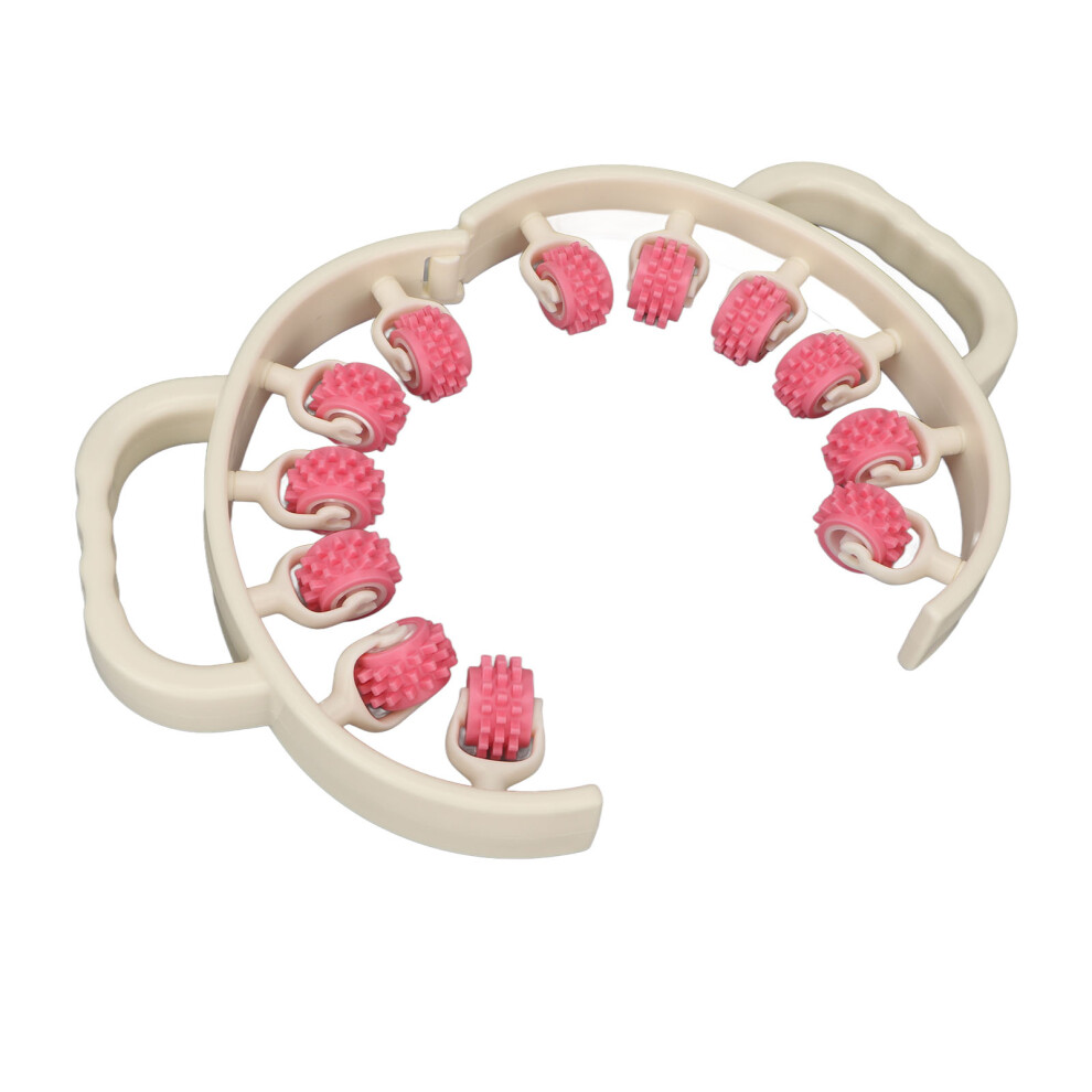 Pink Leg Roller Massager Muscle Relax Massager Indoor Sports Pilates Bodybuilding Equipment Sakura