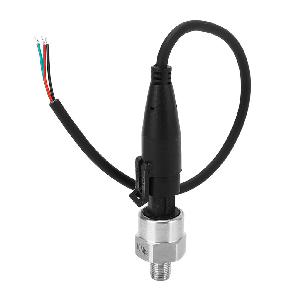 Pressure Transducer 0Â10Mpa Sender Stainless Steel Sensor 1/8In 27Npt Thread 0.5Â4.5V For Oil Fuel Air Water 7661317744549