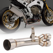 Motorcycle Exhaust Pipe 304 Stainless Steel Replacement for CBR1000RR ABS SP SP2 2017‑2019