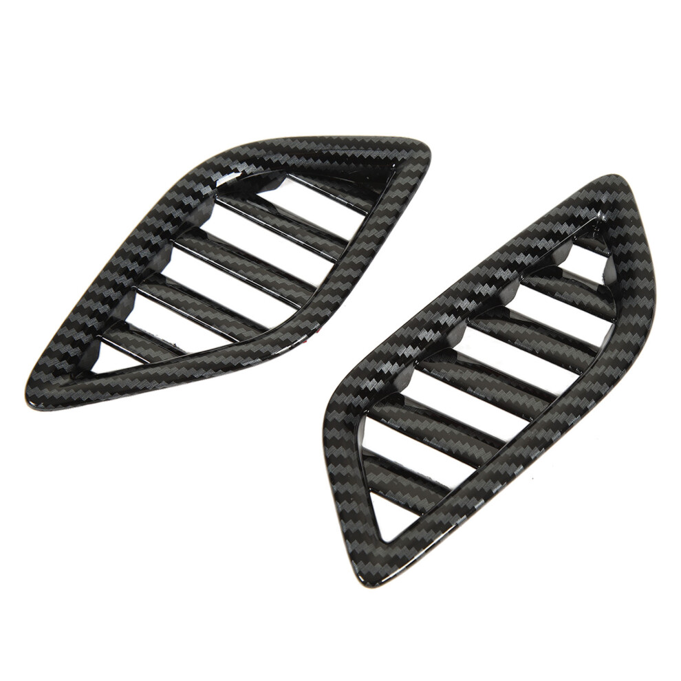 Dashboard Upper Air Vent Outlet Cover Trim Carbon Fiber Style Air Vent Outlet Frame Trim For Id.4 8411317745829