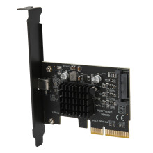 USB 3.2.2 PCIe Erweiterungskarte 20 Gbps Type-C Verlängerung für Windows