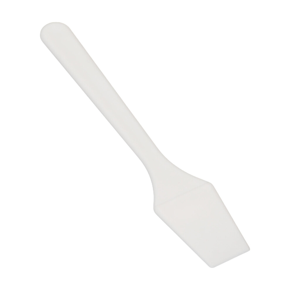 White/Cream 50Pcs Cosmetic Spoon Massaging Reusable Cosmetic Spoon Spatula For Nail Glue