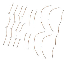 80pcs Face Lift Tape with 16 Lifting Ropes Face Lifter Tape for Makeup Facial Wrinkles Women Face Beauty