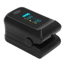 Organischer LED-Fingerpuls-Oximeter, Schwarz, 36x60x35mm