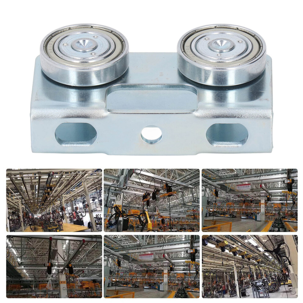 Trolley Assembly 4 Wheel Beam Roller Curtain Sliding Door Pulling Lifting Hoists Accessories 4951317750620