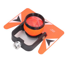 Single Tilt Prism Universal 64mm Rustproof Brass Knob ABS Housing Land Surveying Prism for Tunnel