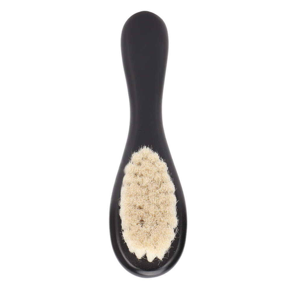 Barber Beard Brush Soft Hair Cleaning Wooden Handle Beard Styling Cleaning Brush for Men